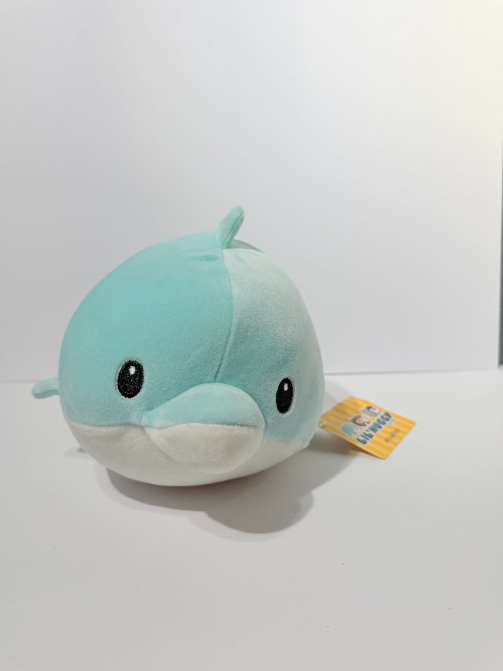 Fiesta Plush Lil Huggy Blue Teal Dolphin Stuffed Animal Toy New With Tags